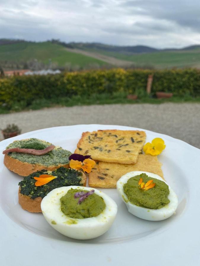 Agriturismo Biofattoria L'Upupa Montalcino Bagian luar foto