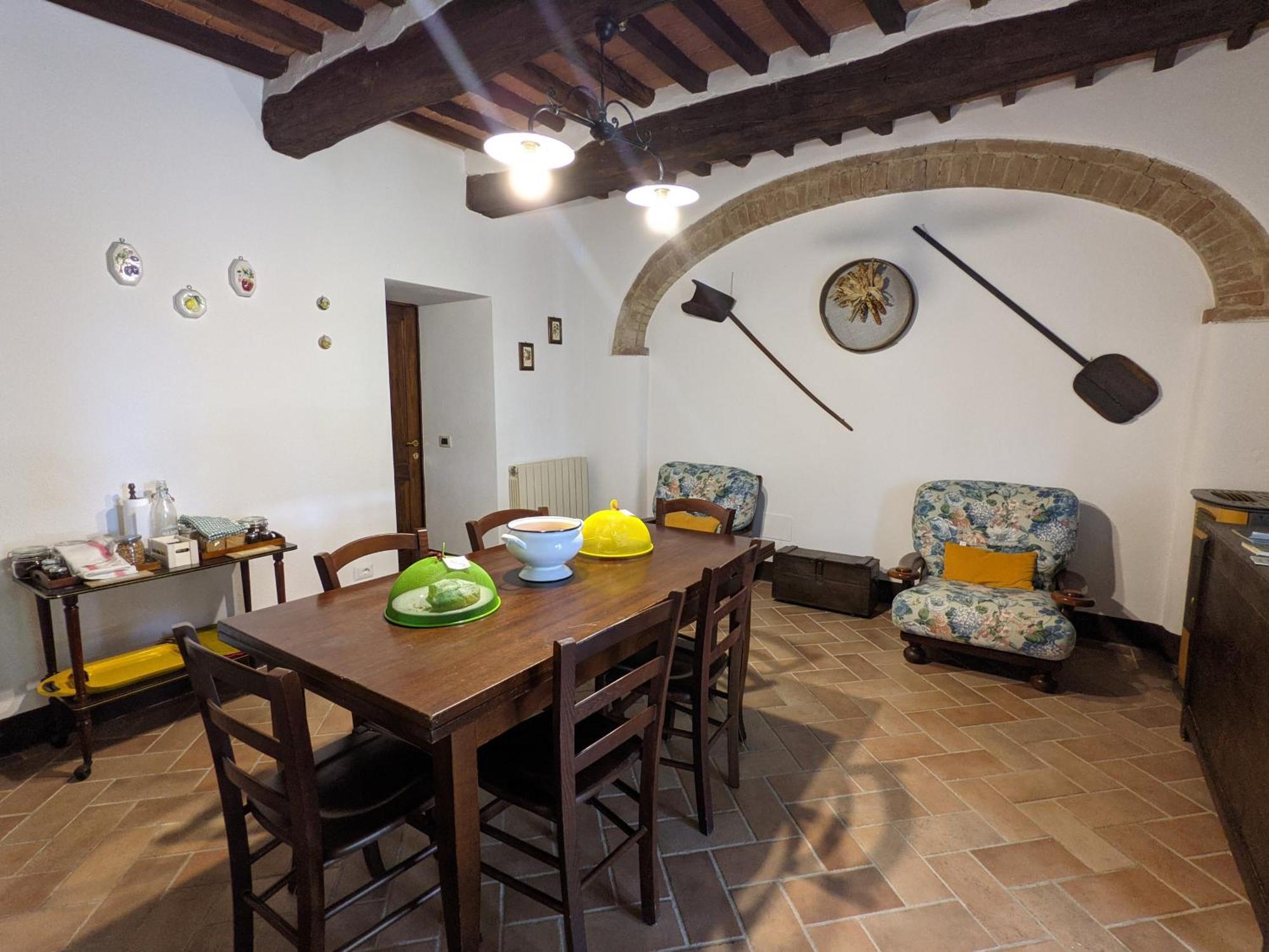 Agriturismo Biofattoria L'Upupa Montalcino Bagian luar foto