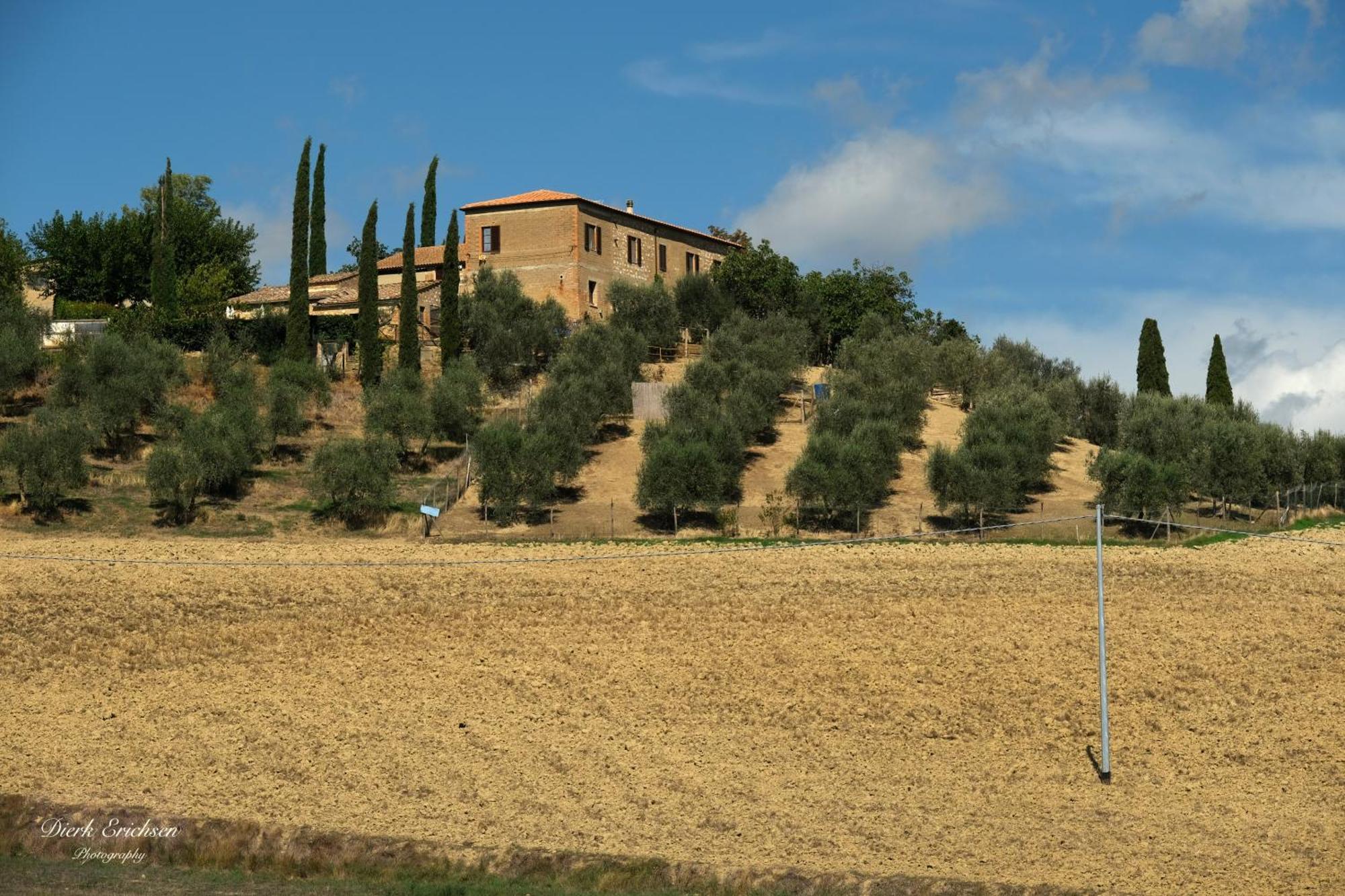 Agriturismo Biofattoria L'Upupa Montalcino Bagian luar foto